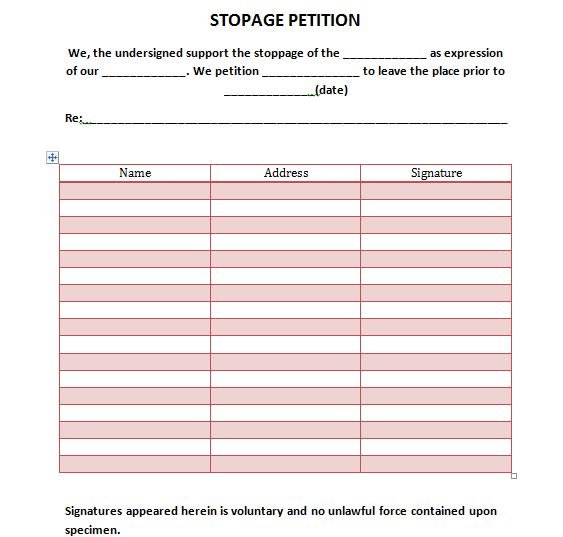30 Free Petition Templates (How To Write Petition Guide) Free