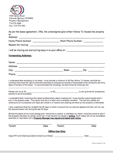 47 Free Eviction Notice Templates Samples Letters Free Template Downloads
