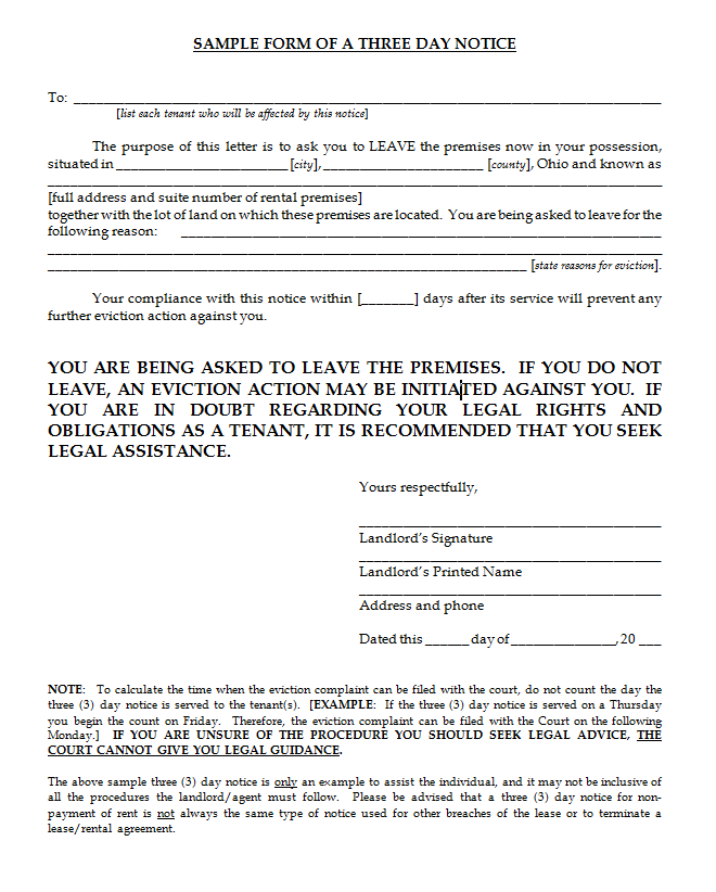 Constructive Eviction Sample Letter from www.freetemplatedownloads.net