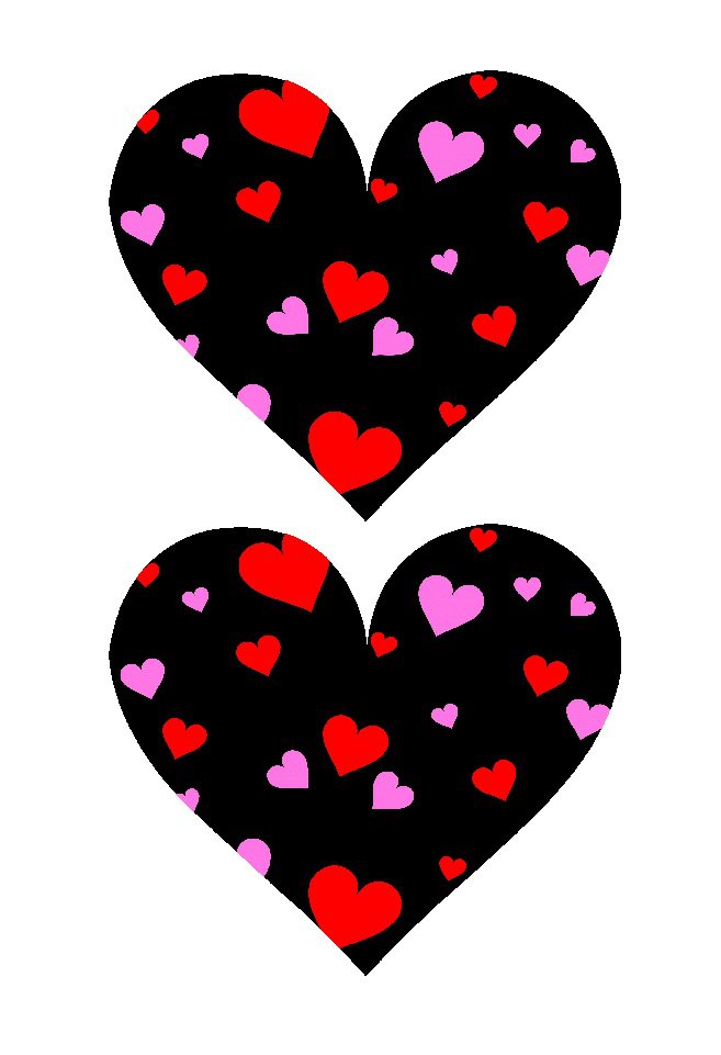 Free Printable Valentine Hearts