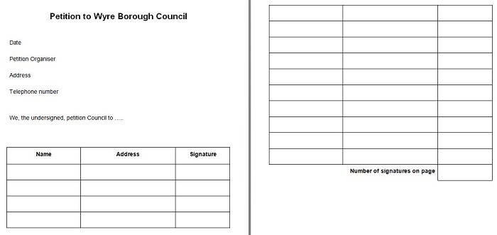 Template For Petition Signatures from www.freetemplatedownloads.net