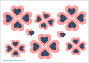 10 Free Printable Heart Templates - Free Template Downloads