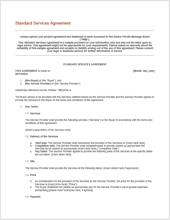 Consultancy Agreement Template 09