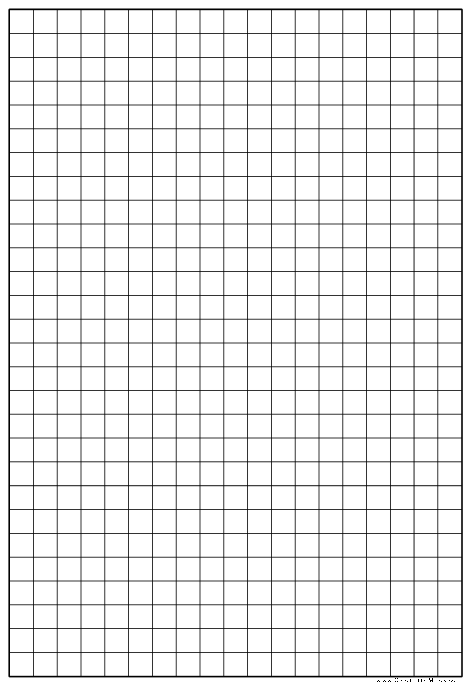 Graph Paper Template For Word