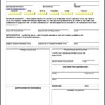 Petty Cash Reimbursement Template